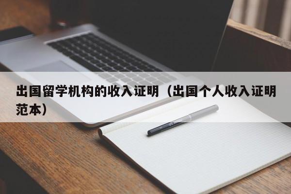 出国留学机构的收入证明（出国个人收入证明范本）