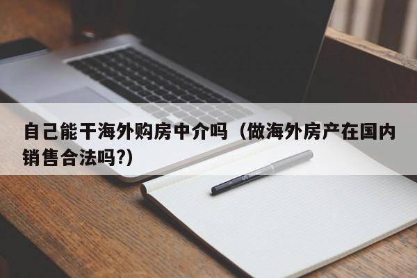 自己能干海外购房中介吗（做海外房产在国内销售合法吗?）